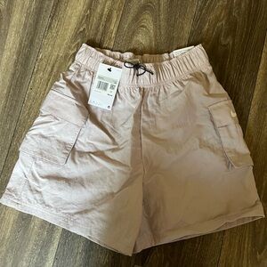 Nike Women's Cargo Shorts in Light Pink